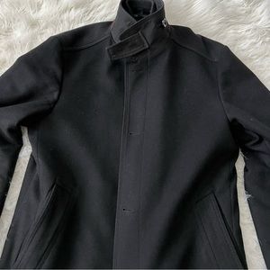Hugo boss wool cashmere blend overcoat